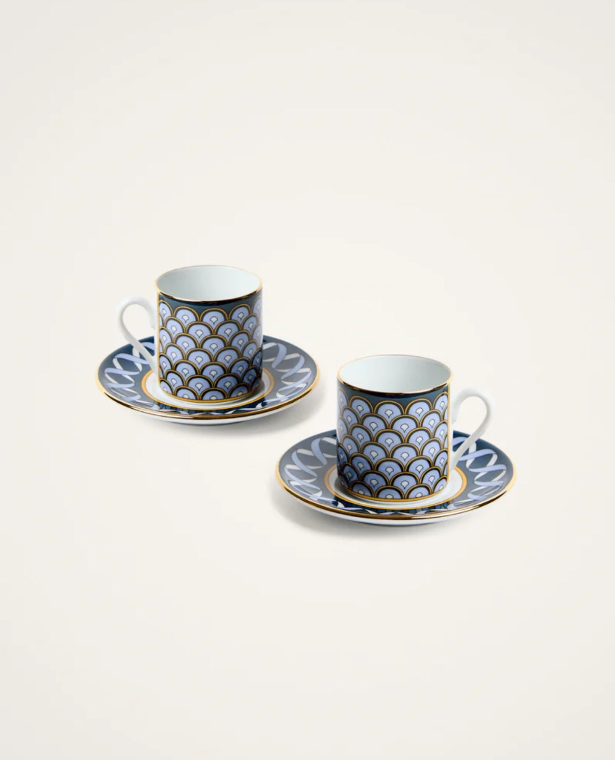 Impero Espresso Cup Set Of 2 
Odysseus Midnight Blue in Porcelain