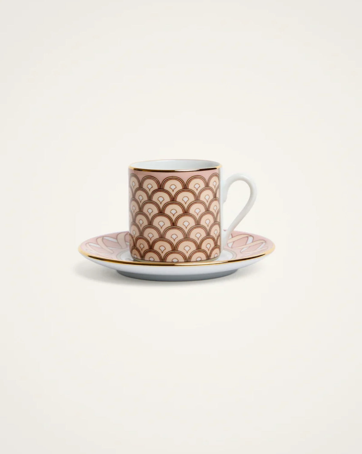 Impero Espresso Cup Set Of 2 Odysseus Dusty Pink in Porcelain