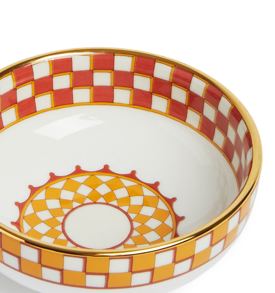 Snack Bowl Set Of 2. Apollo Brick in Porcelain