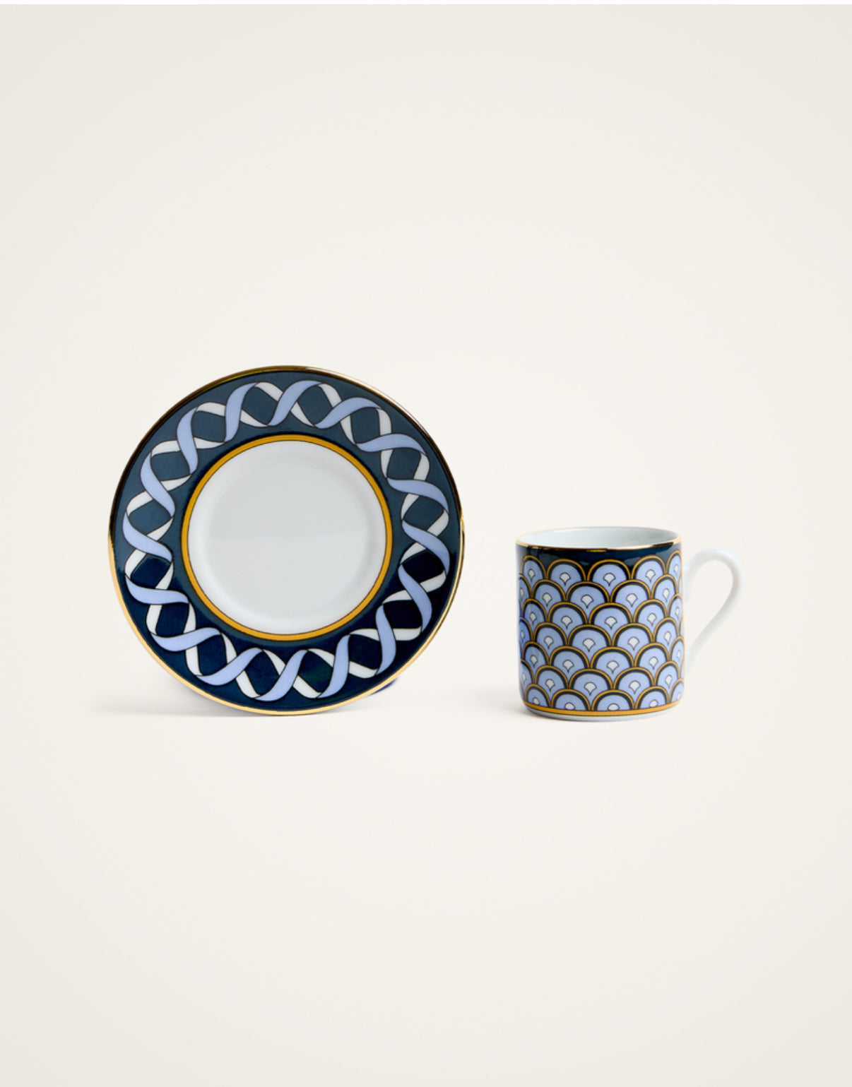 Impero Espresso Cup Set Of 2 
Odysseus Midnight Blue in Porcelain