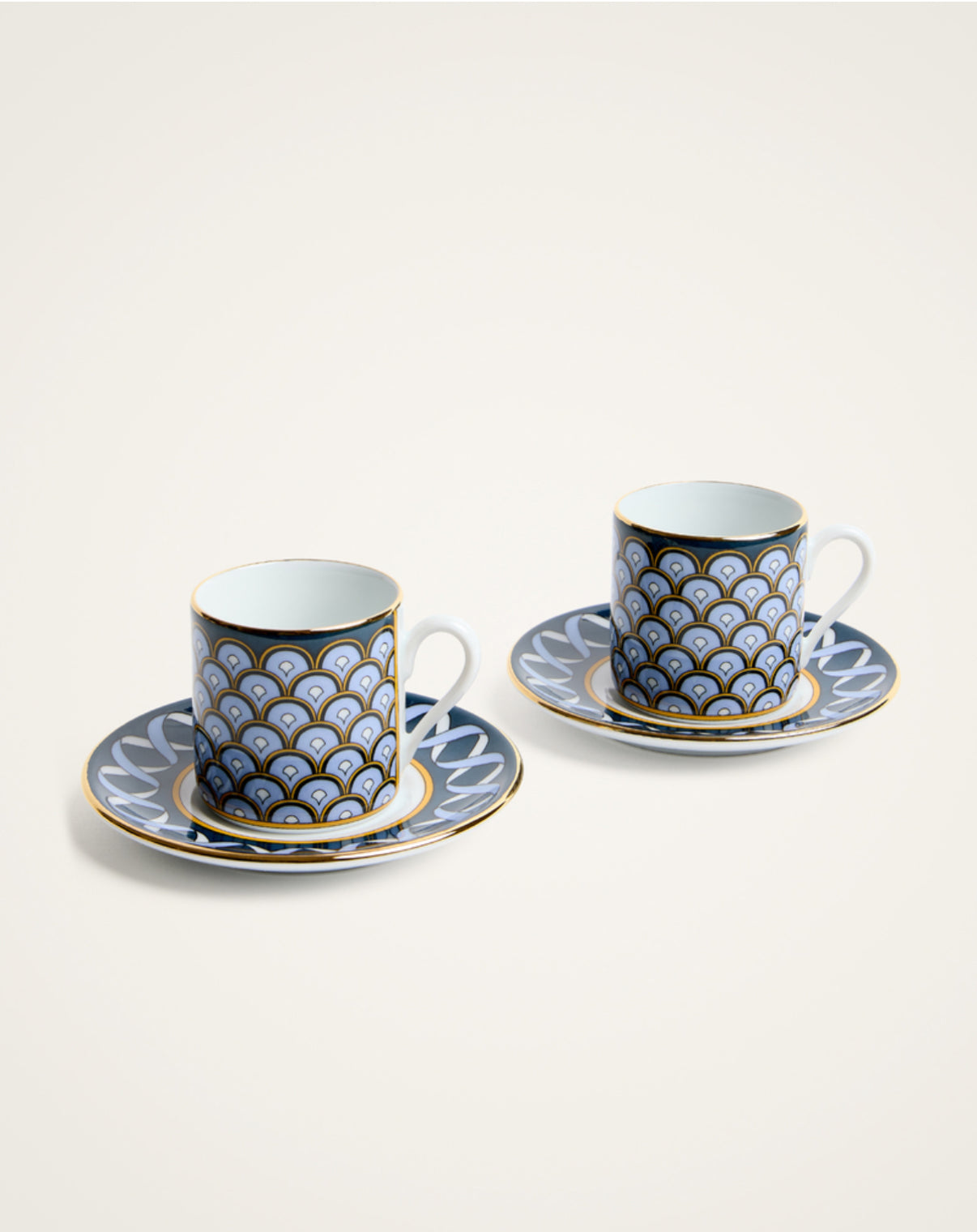 Impero Espresso Cup Set Of 2 
Odysseus Midnight Blue in Porcelain