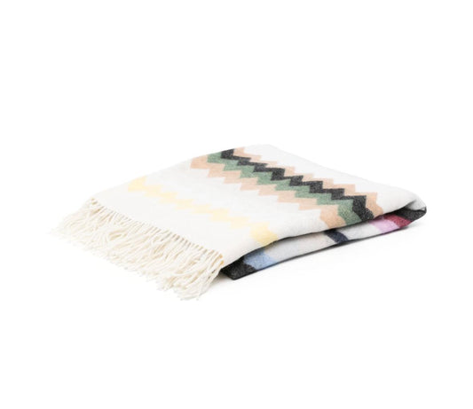 Clifford plaid throw