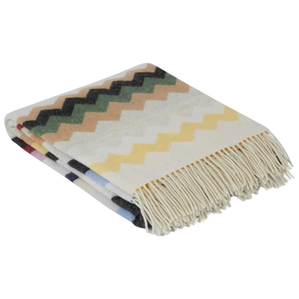 Clifford plaid throw