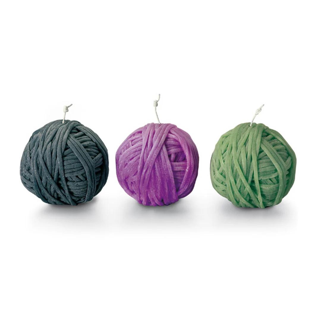 Gomitolo Candle 3 Piece Set