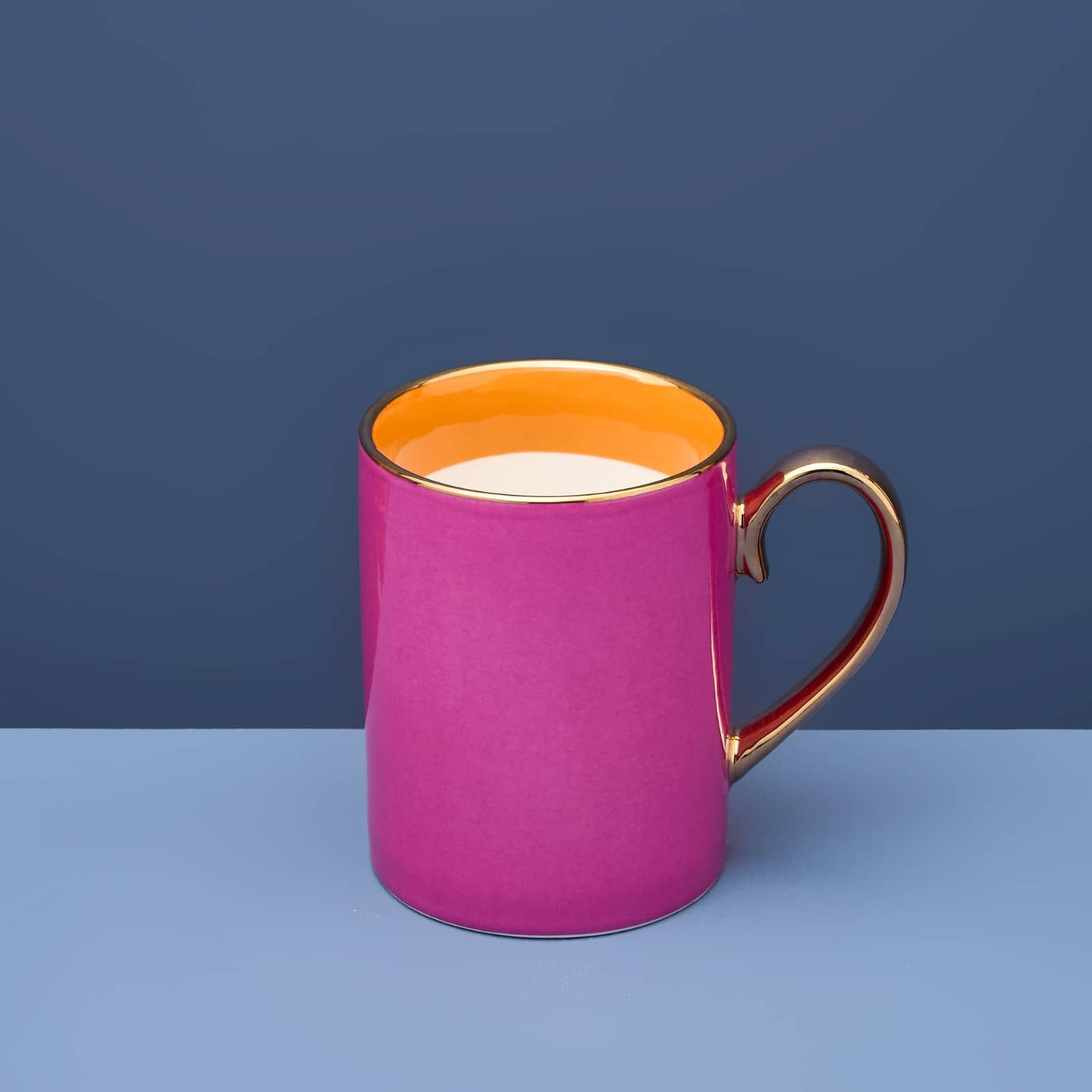 Set of 4 Fancy Colors mugs
