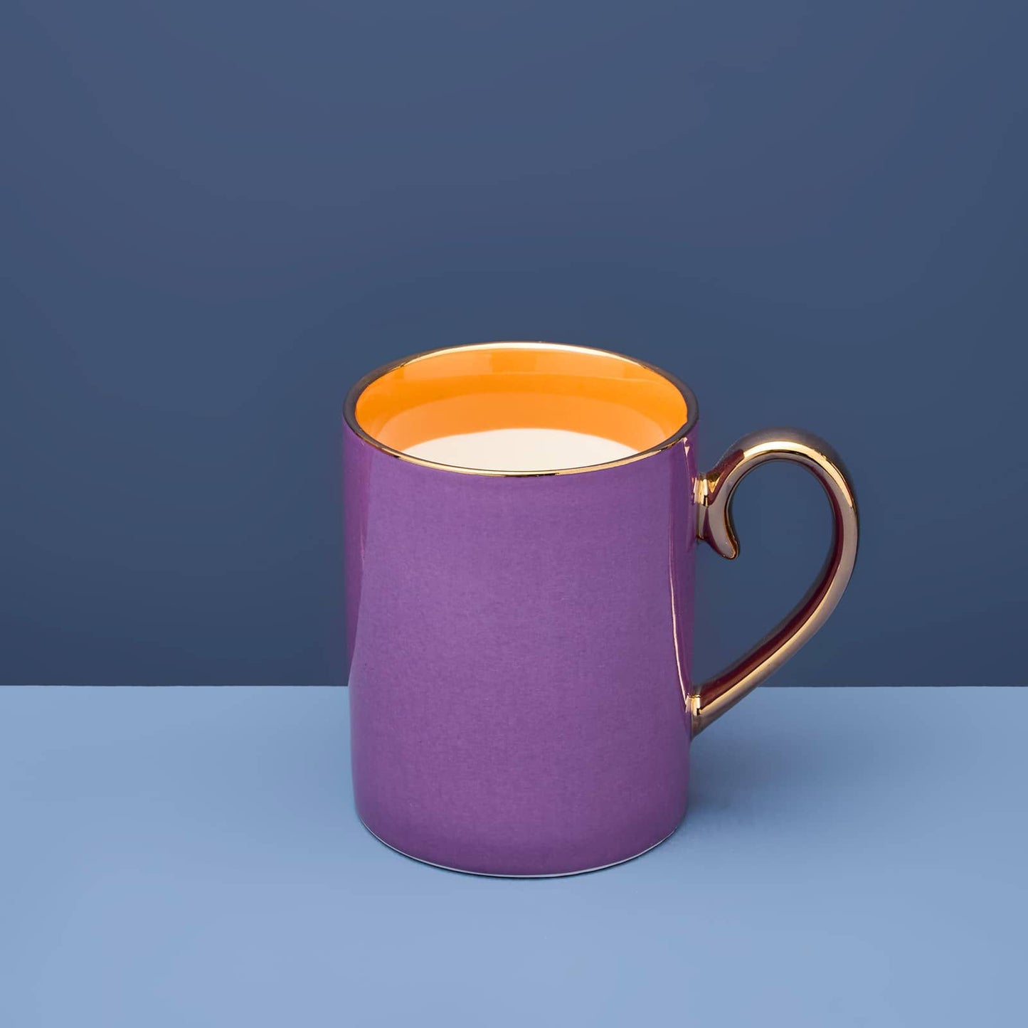 Set of 4 Fancy Colors mugs