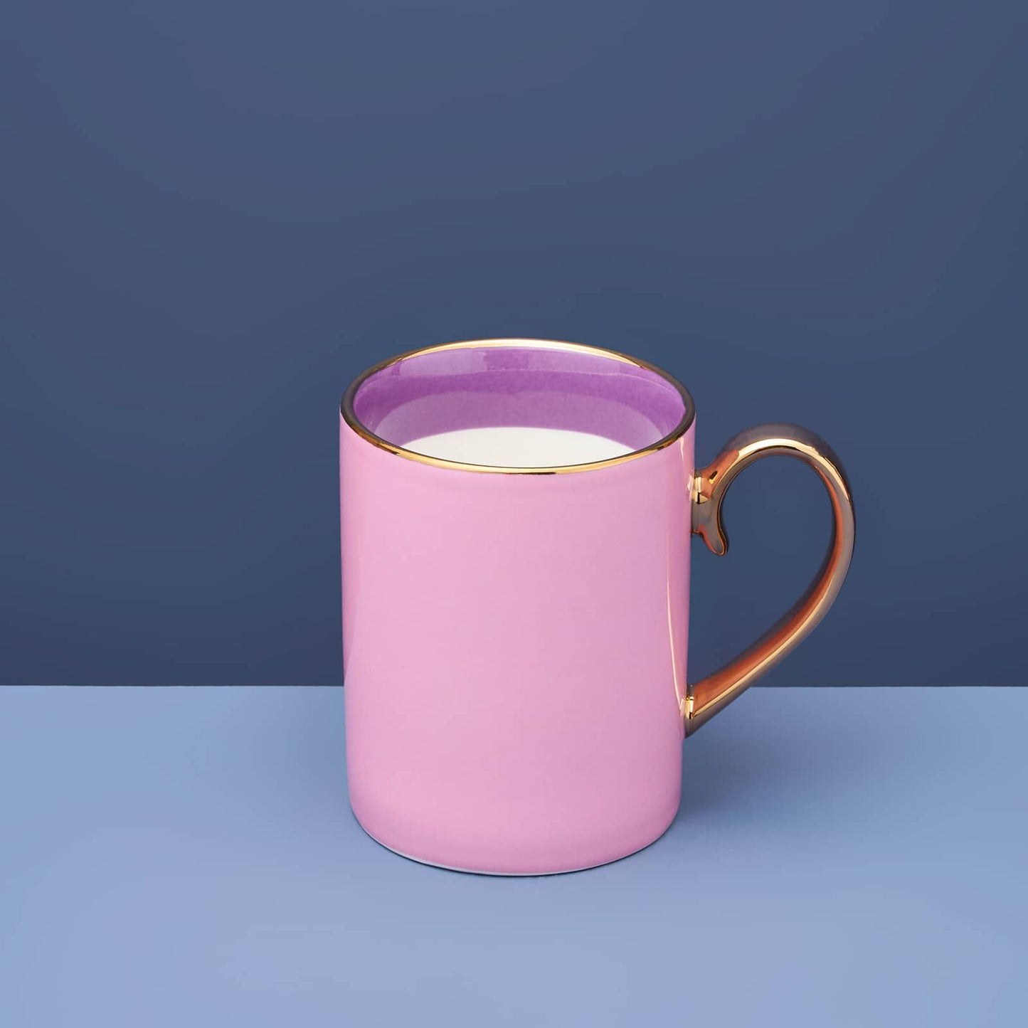 Set of 4 Fancy Colors mugs