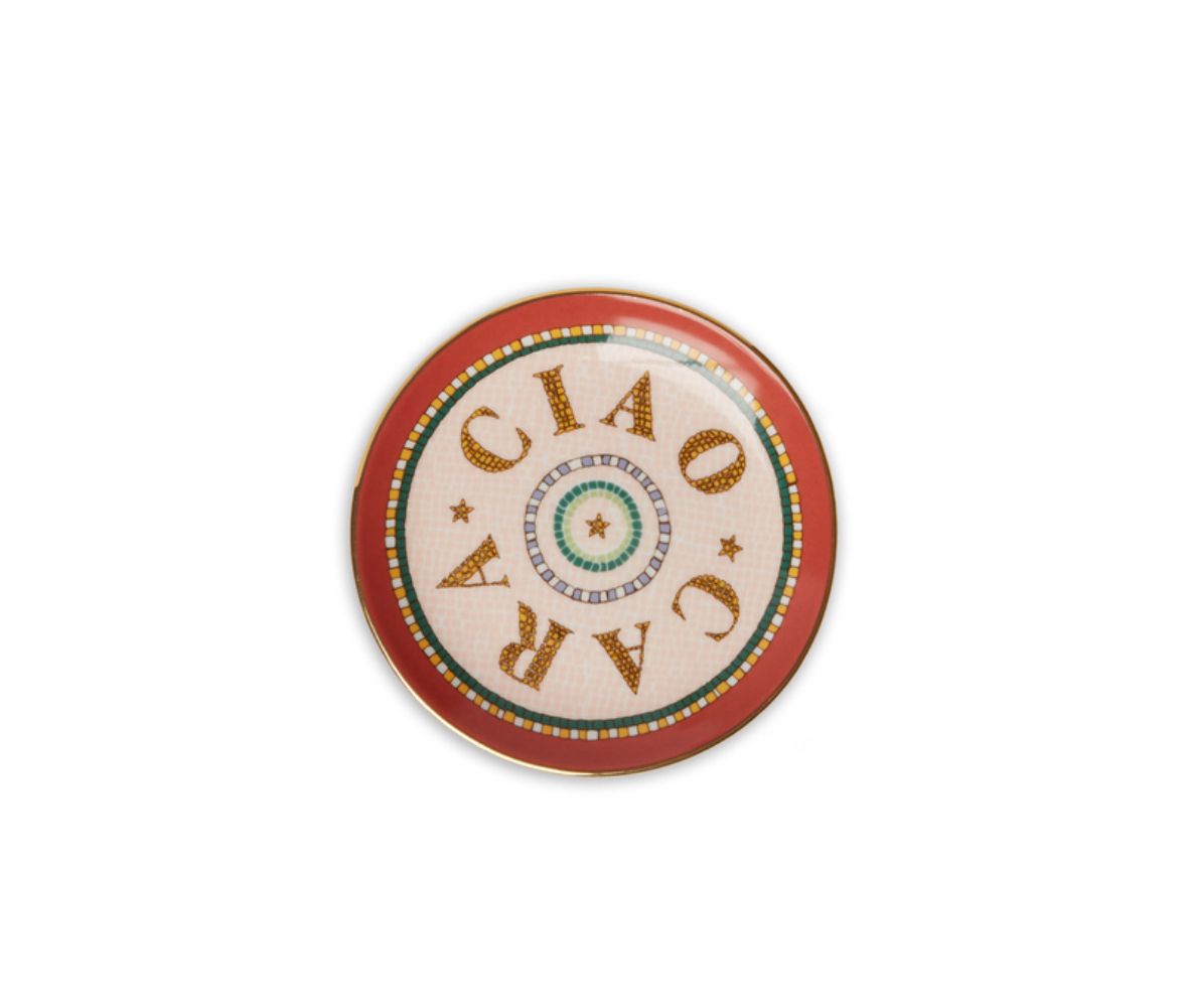 Cortile Mix in Porcelain Mini Plates Set Of 5