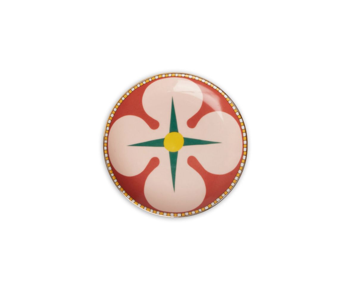 Cortile Mix in Porcelain Mini Plates Set Of 5