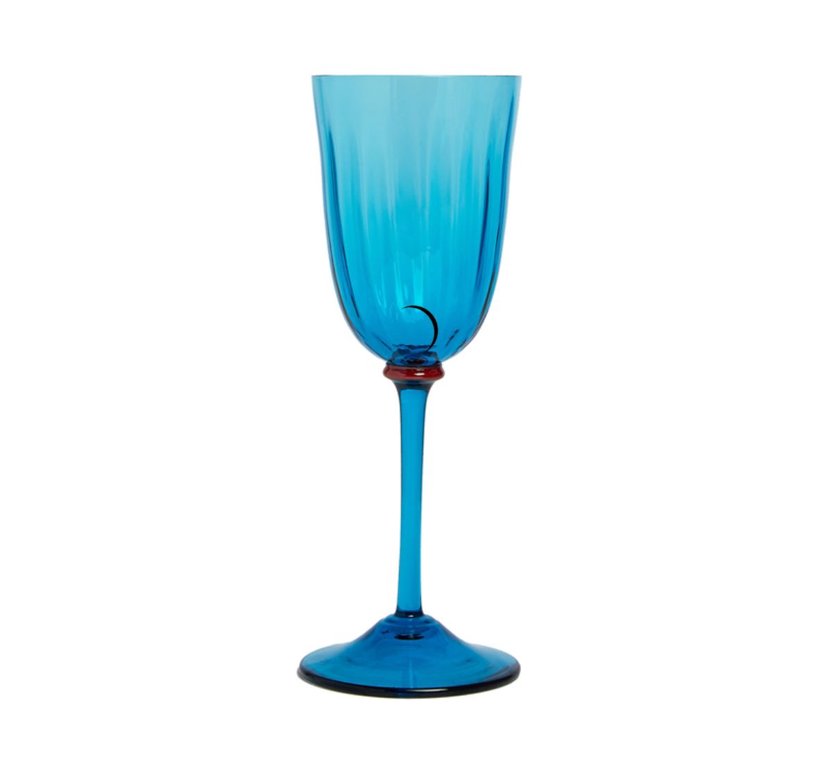 Rainbow in Murano Glass Wine Rainbow Glasses Set Of 8