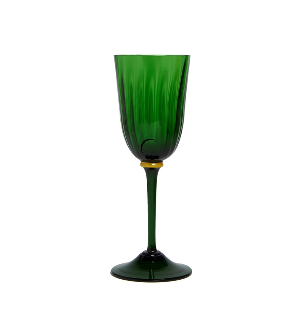 Rainbow in Murano Glass Wine Rainbow Glasses Set Of 8