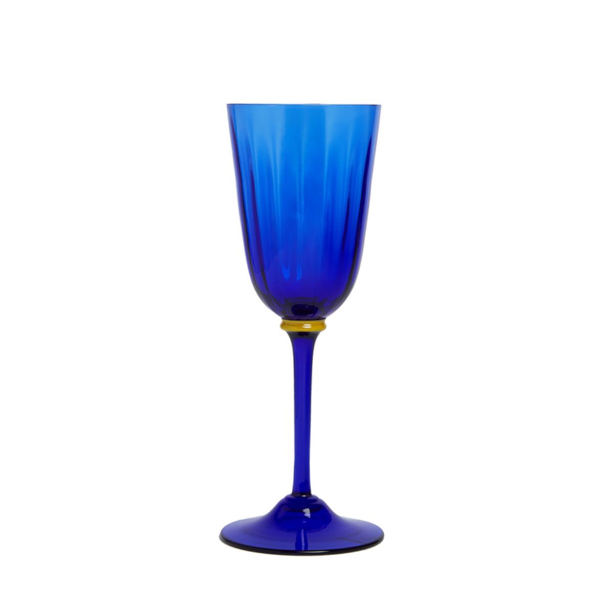 Rainbow in Murano Glass Wine Rainbow Glasses Set Of 8