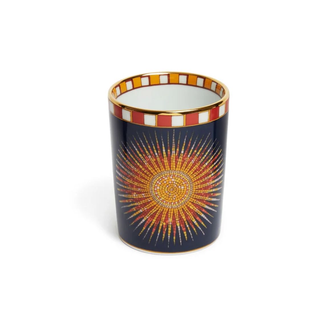 Sunrays Midnight in Porcelain Decorative Cup