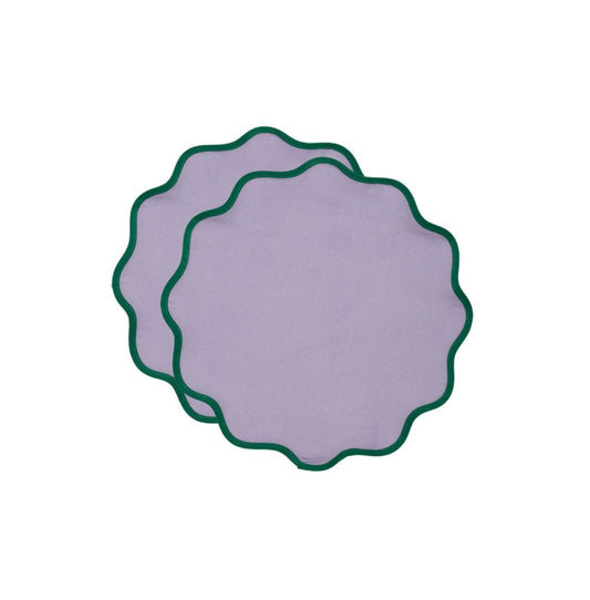 Rainbow Lilac in Linen Cloud Placemat Set Of 2