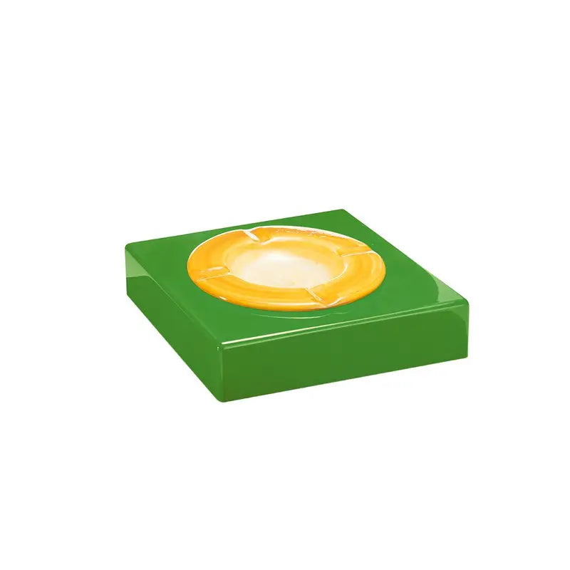 Ashtray ROMA green