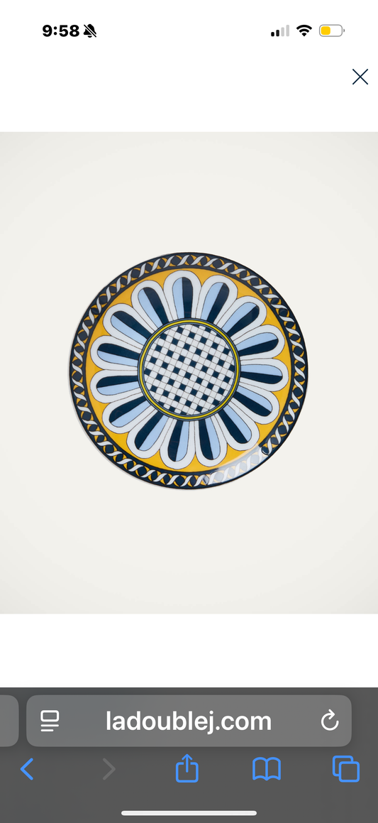 Side Plate Napoli in Porcelain