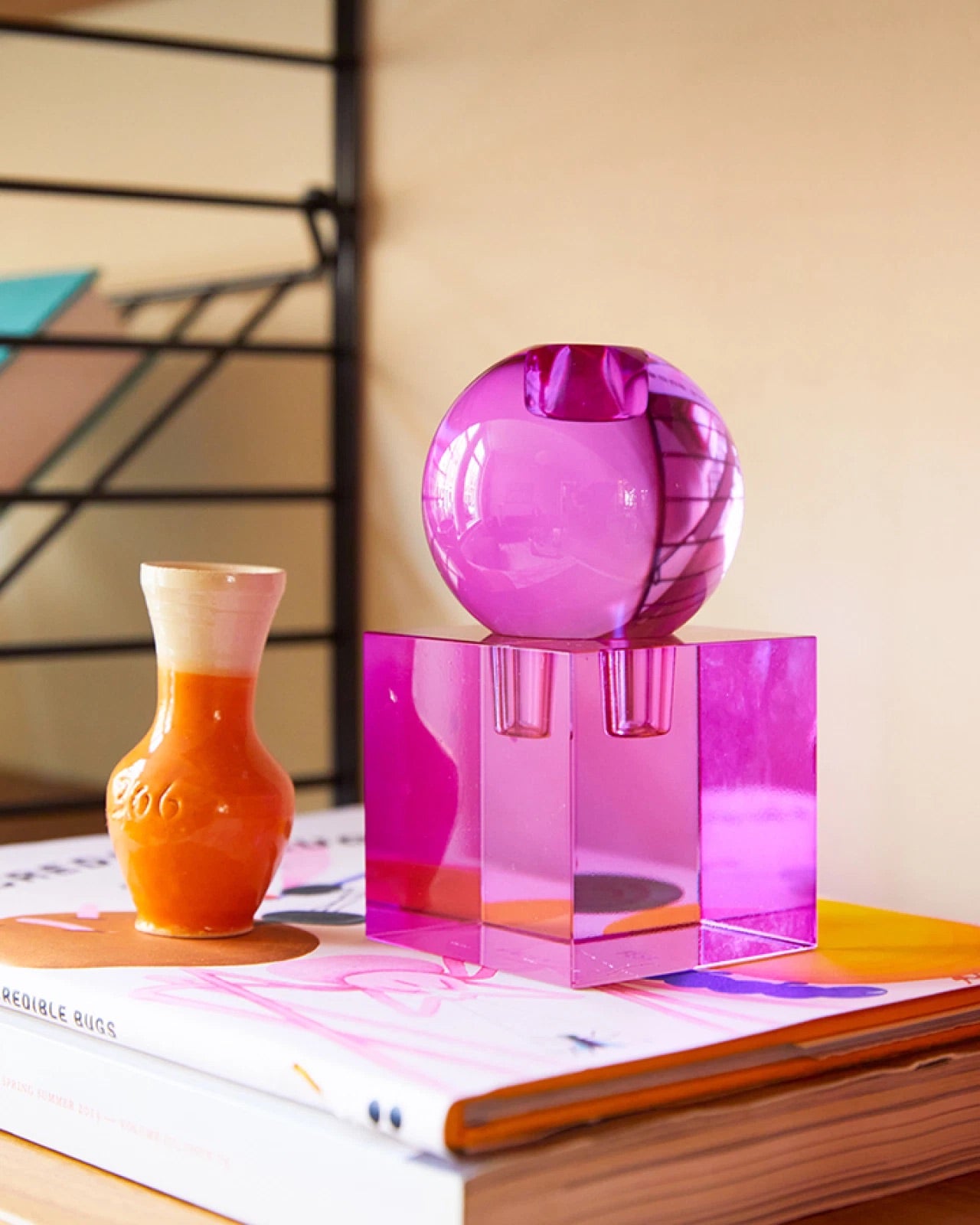 Fest Candle Holder Gus Purple