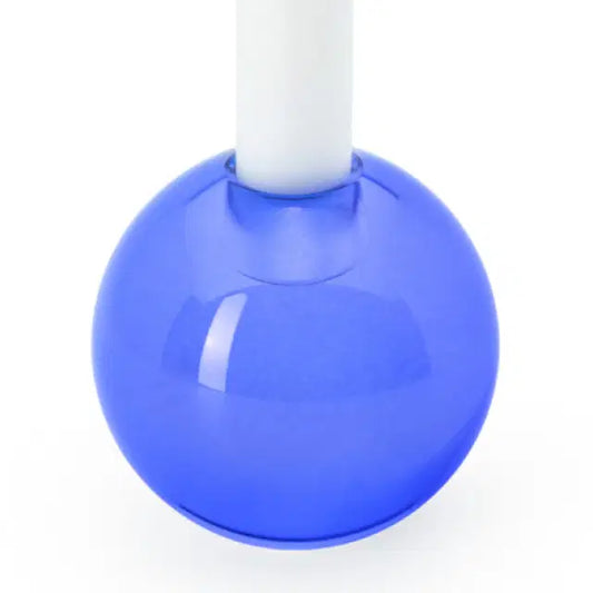 Fest Candle Holder Gus Blue