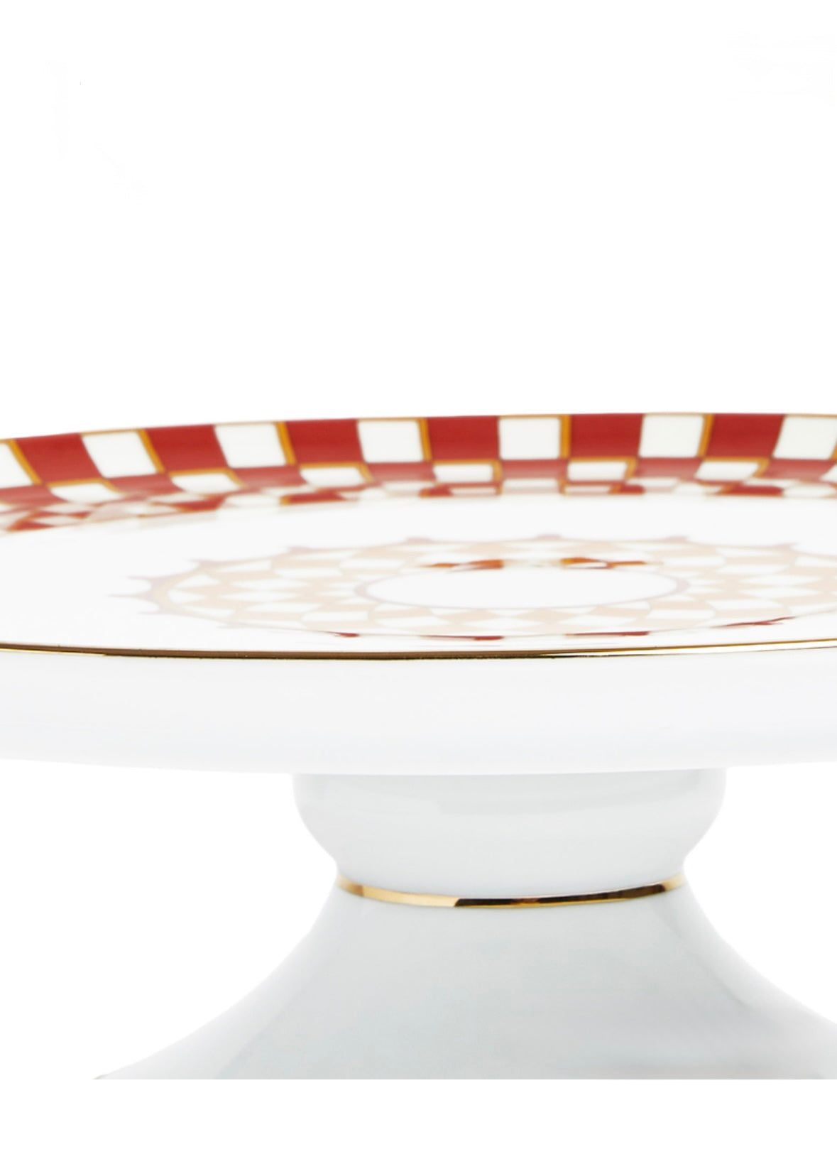 Apollo Brick in Porcelain Cake Stand