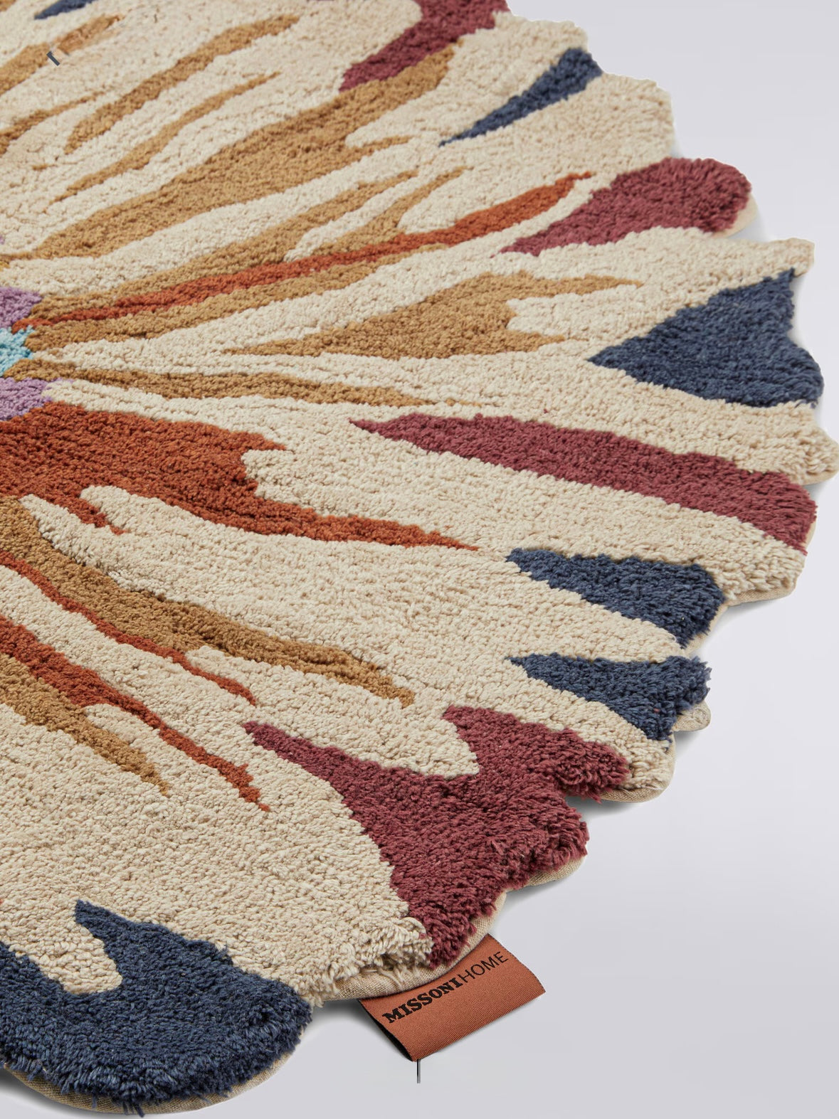 Blandine floral bath mat 80 cm
