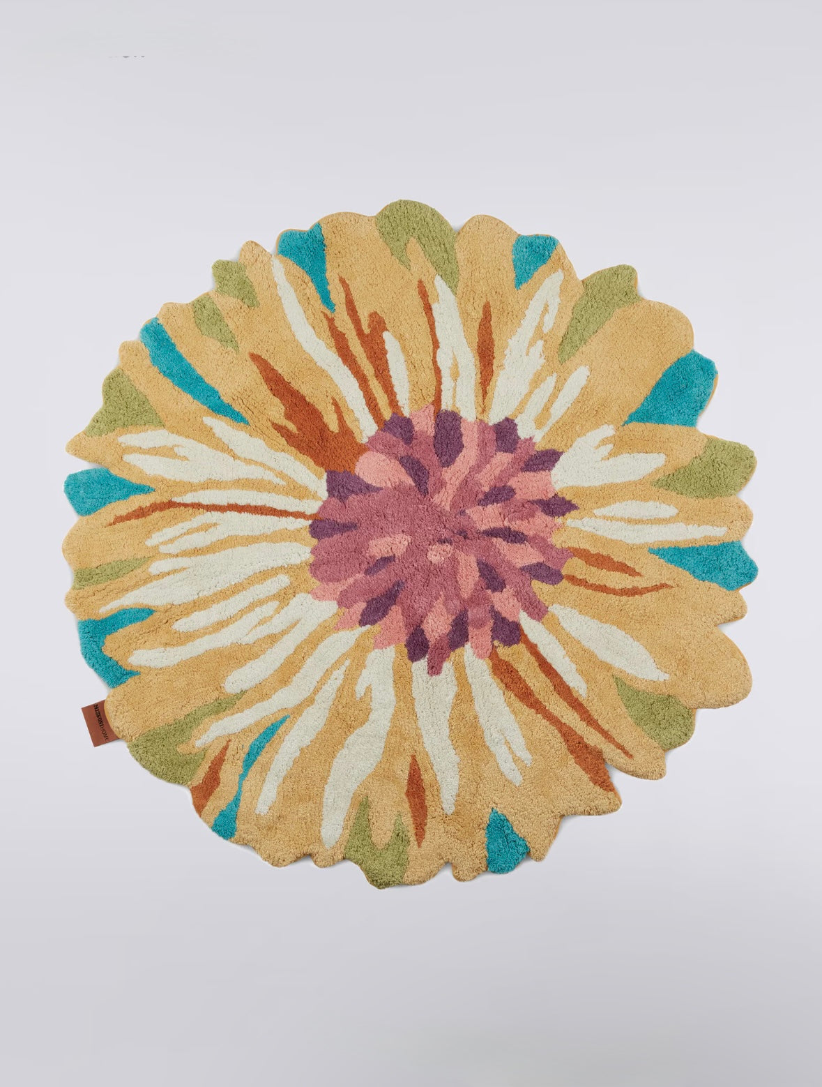 Blandine floral bath mat 80 cm