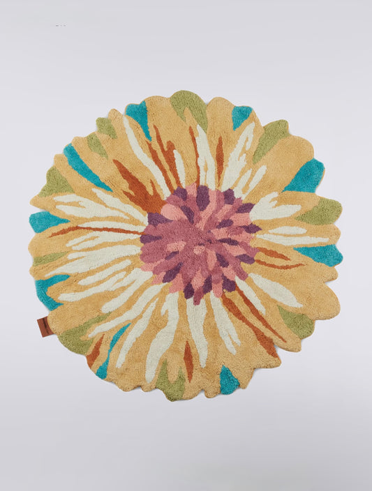 Blandine floral bath mat 80 cm