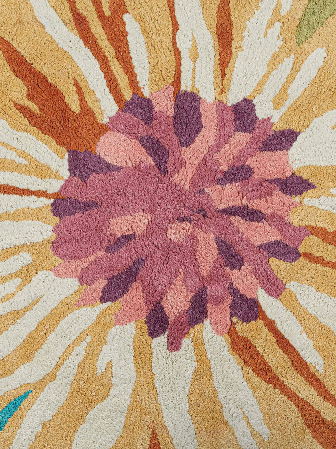 Blandine floral bath mat 80 cm
