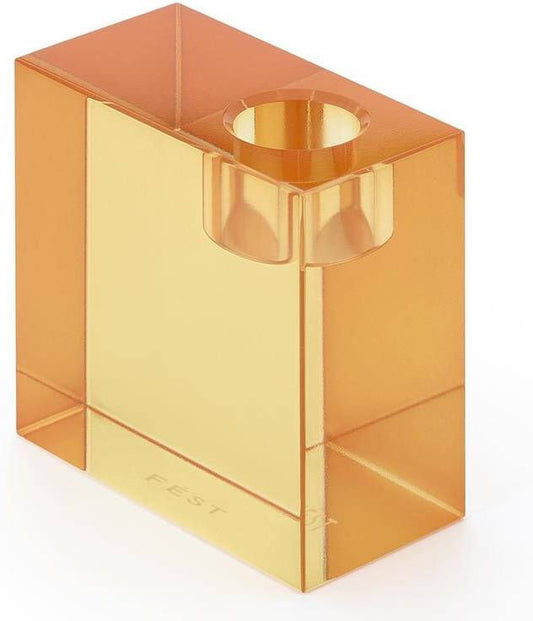 Fest PARKER Candle Holder Orange