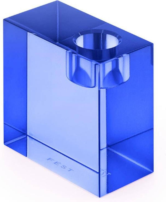 Fest PARKER Candle Holder Blue