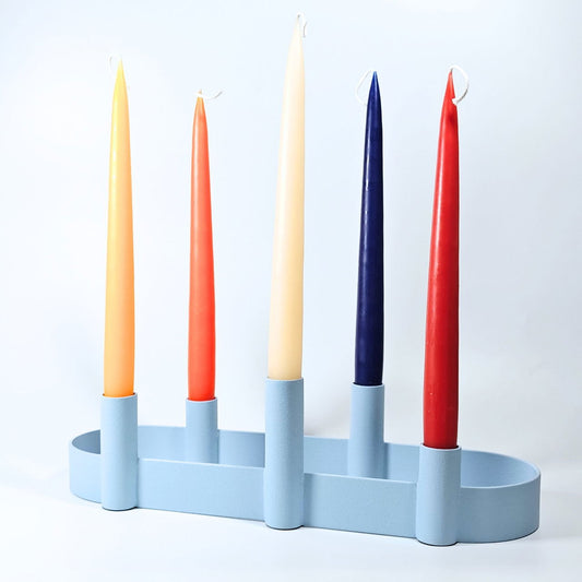 Fest NORT Candle Holder Light Blue