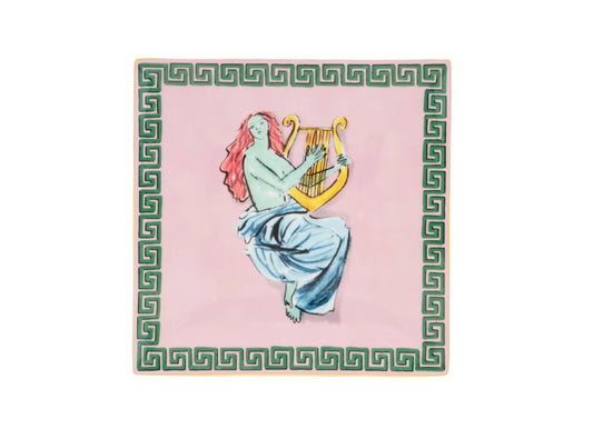 SQUARE CHANGE TRAY- PINK