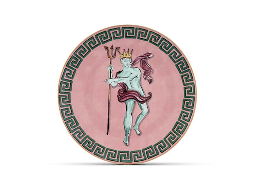 CENTERPIECE AND CHARGER PLATE - PINK