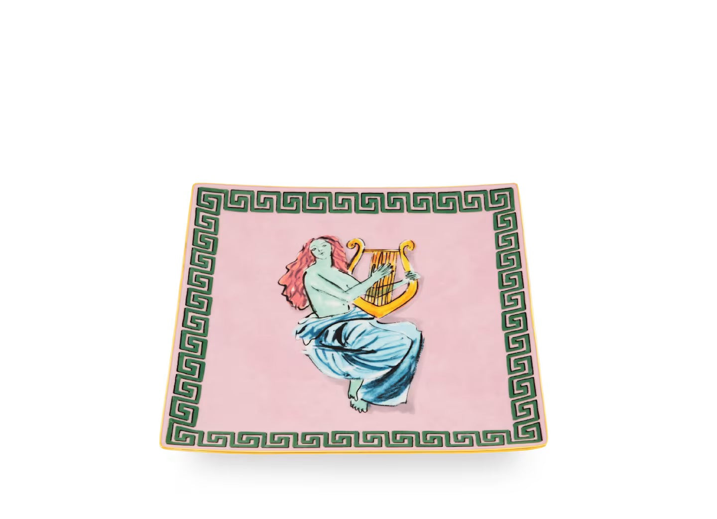 SQUARE CHANGE TRAY- PINK