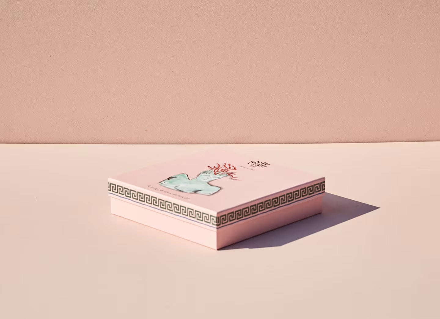 SQUARE CHANGE TRAY- PINK