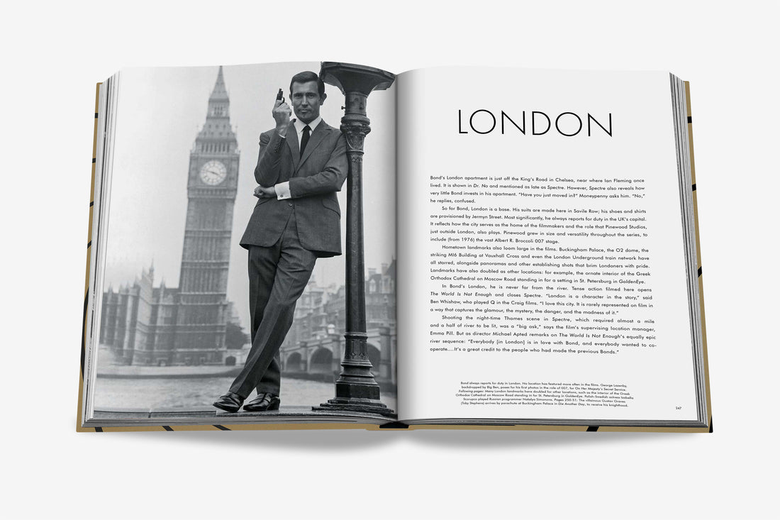 Coffee table book  JAMES BOND DESTINATIONS