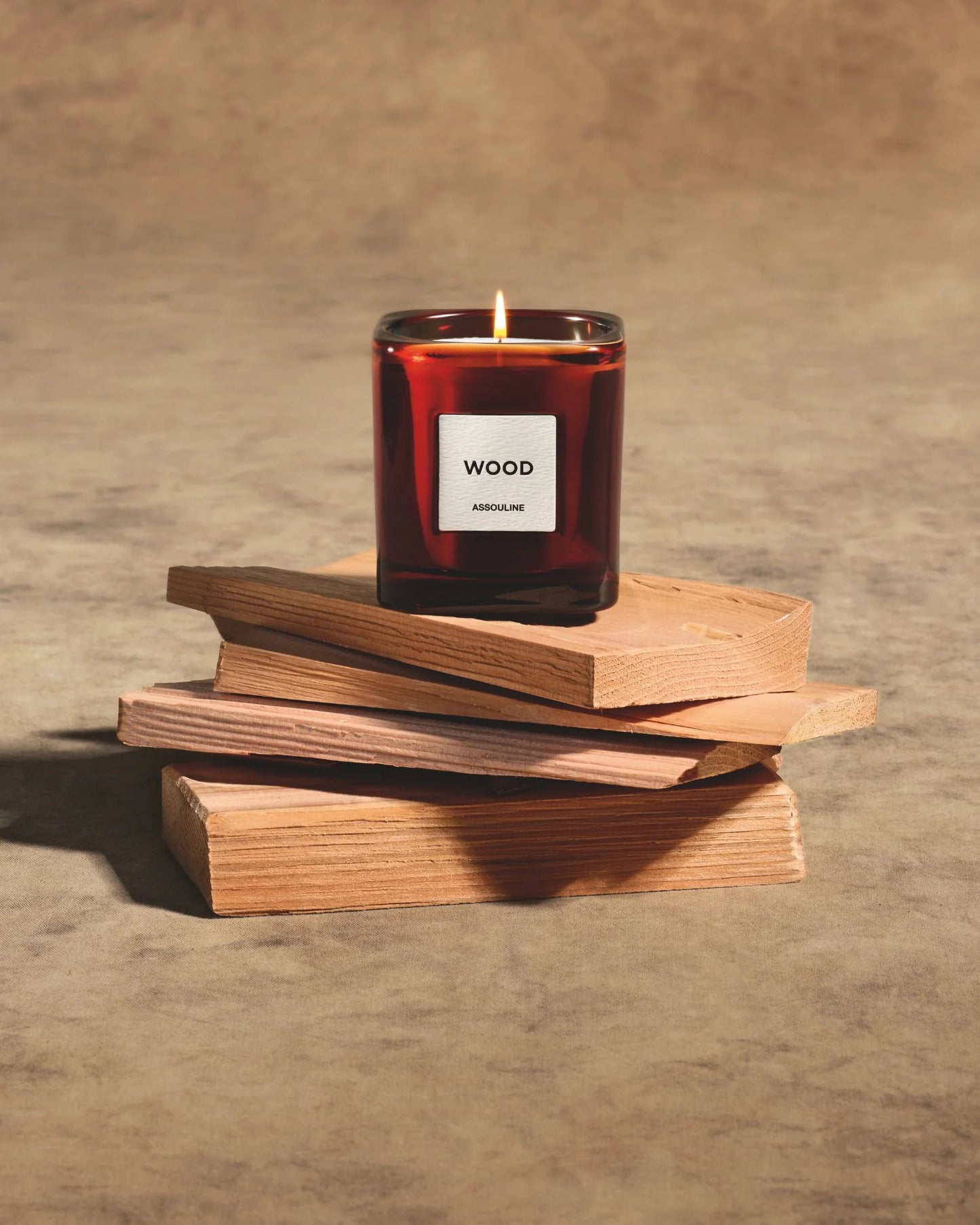 Library Candle Wood