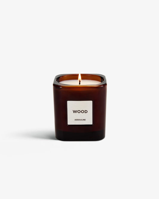 Library Candle Wood