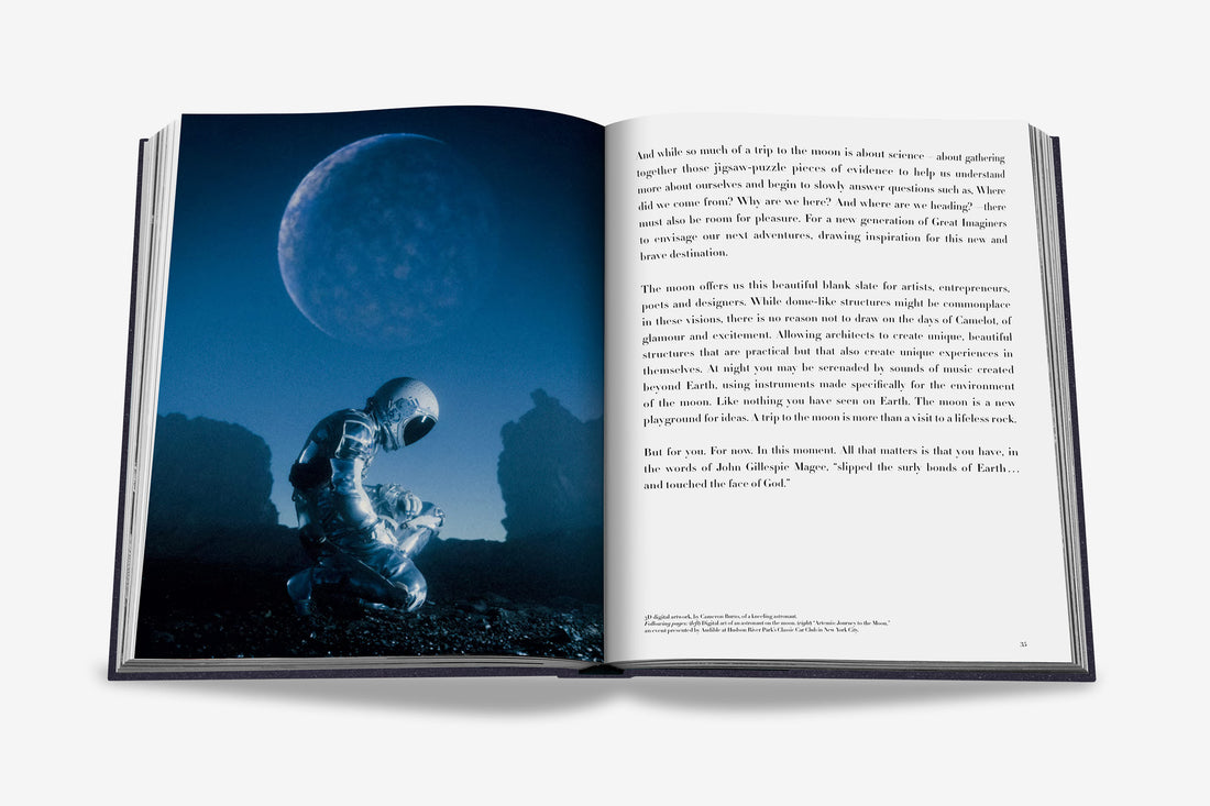 Coffee Table Book Moon Paradise