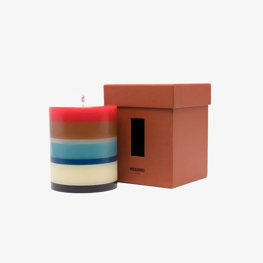 Missoni Striped Candle