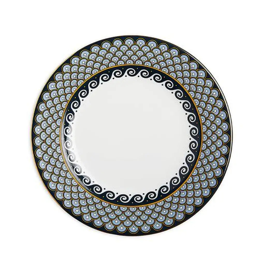 Dessert Plates Set Of 2 Napoli midnight blue in Porcelain
