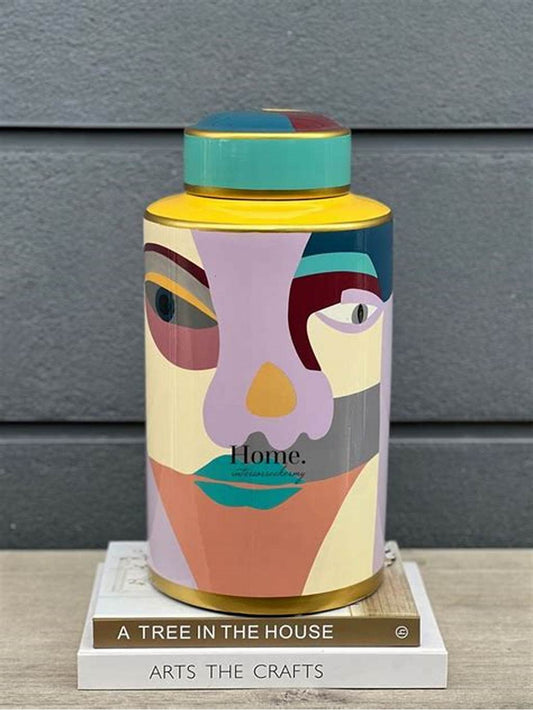 Lidded Jar Miro Large