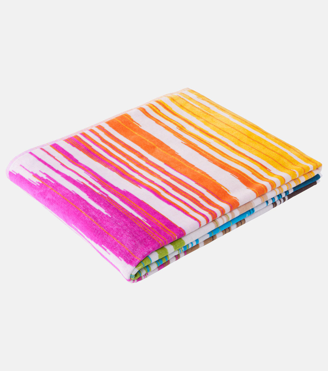 Fiammetta cotton terry beach towel