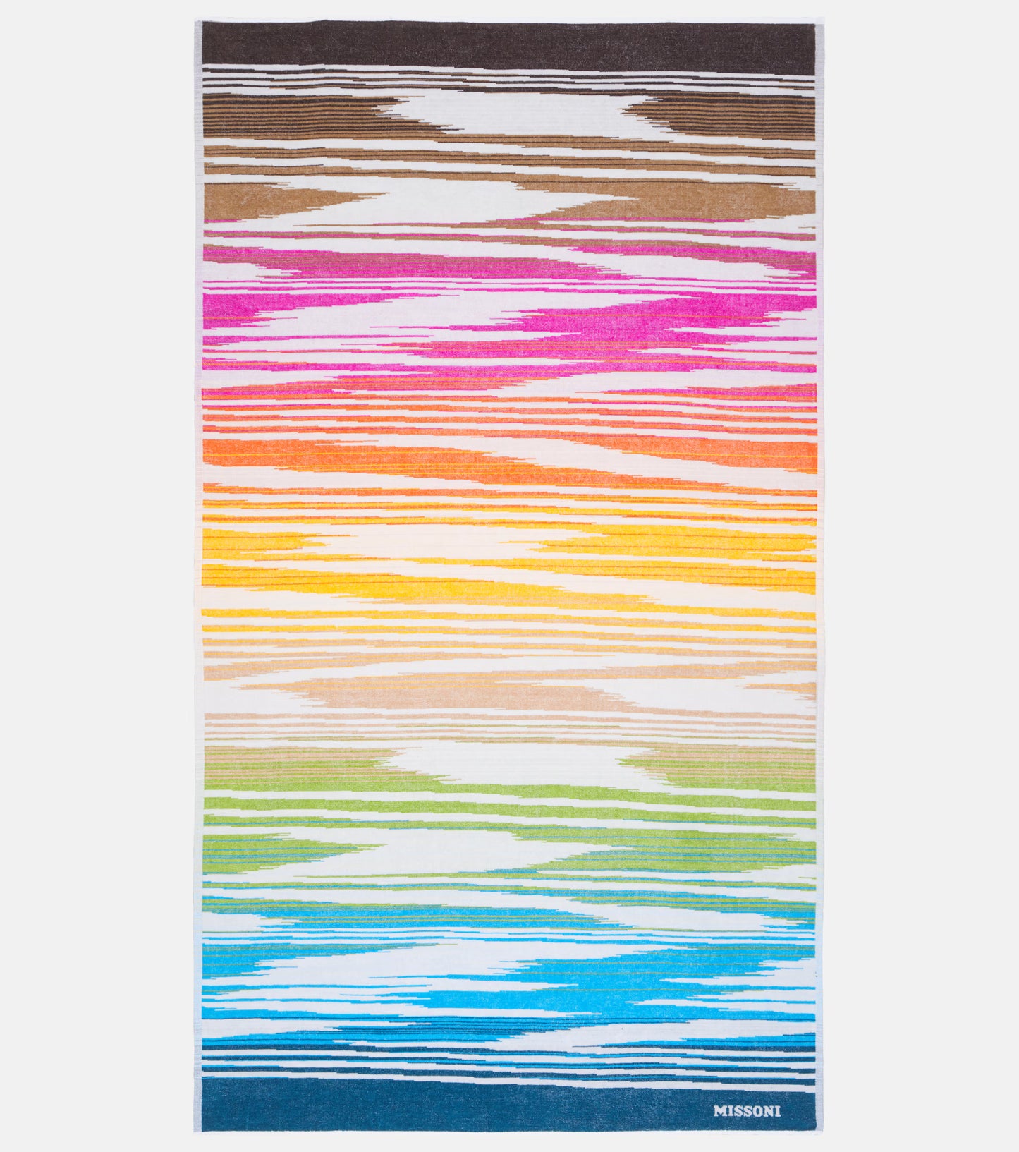 Fiammetta cotton terry beach towel