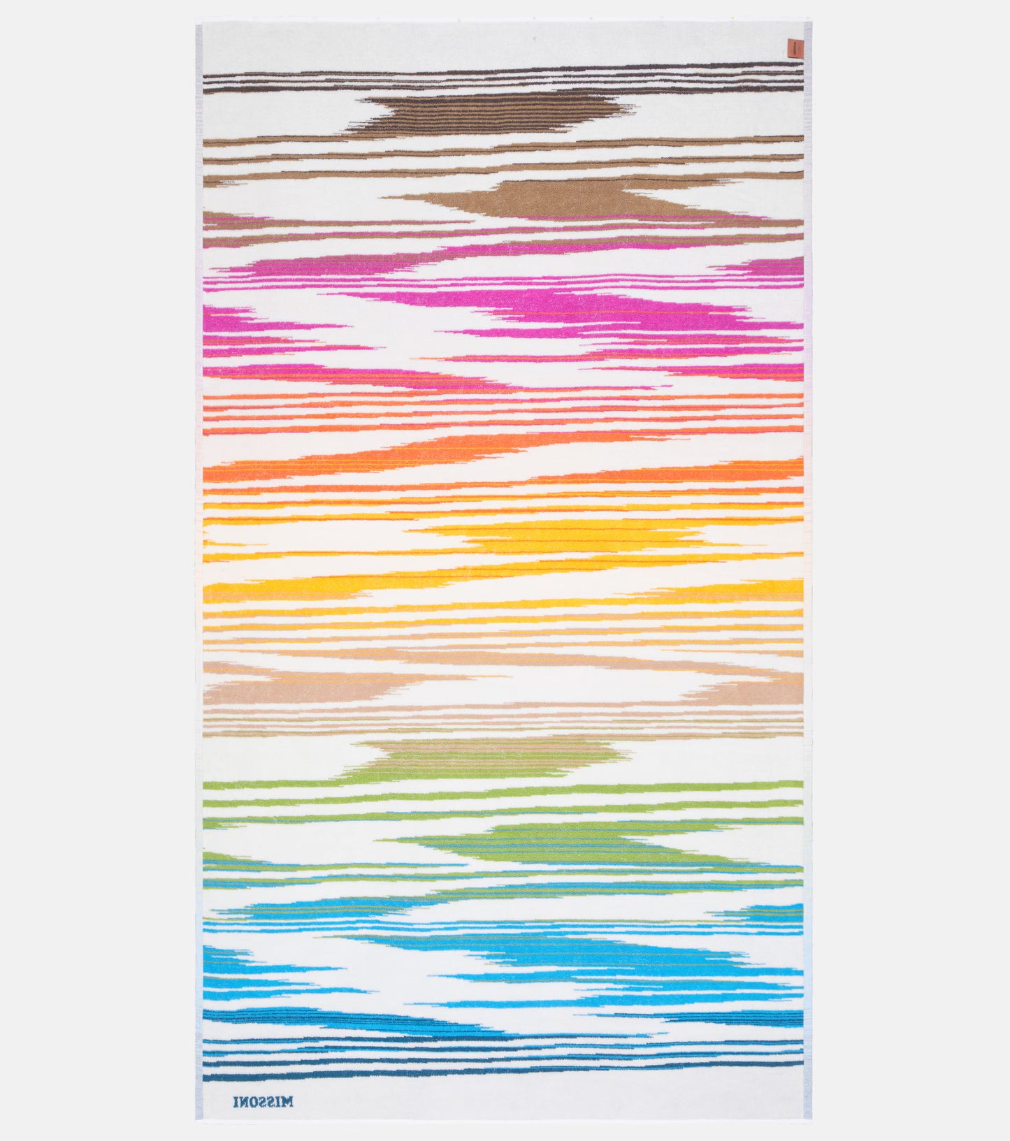 Fiammetta cotton terry beach towel