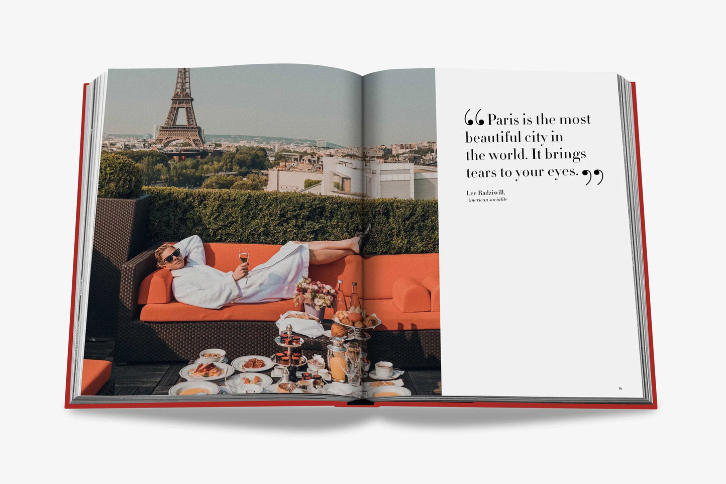 Coffee table book (PLAZA ATHÉNÉE)