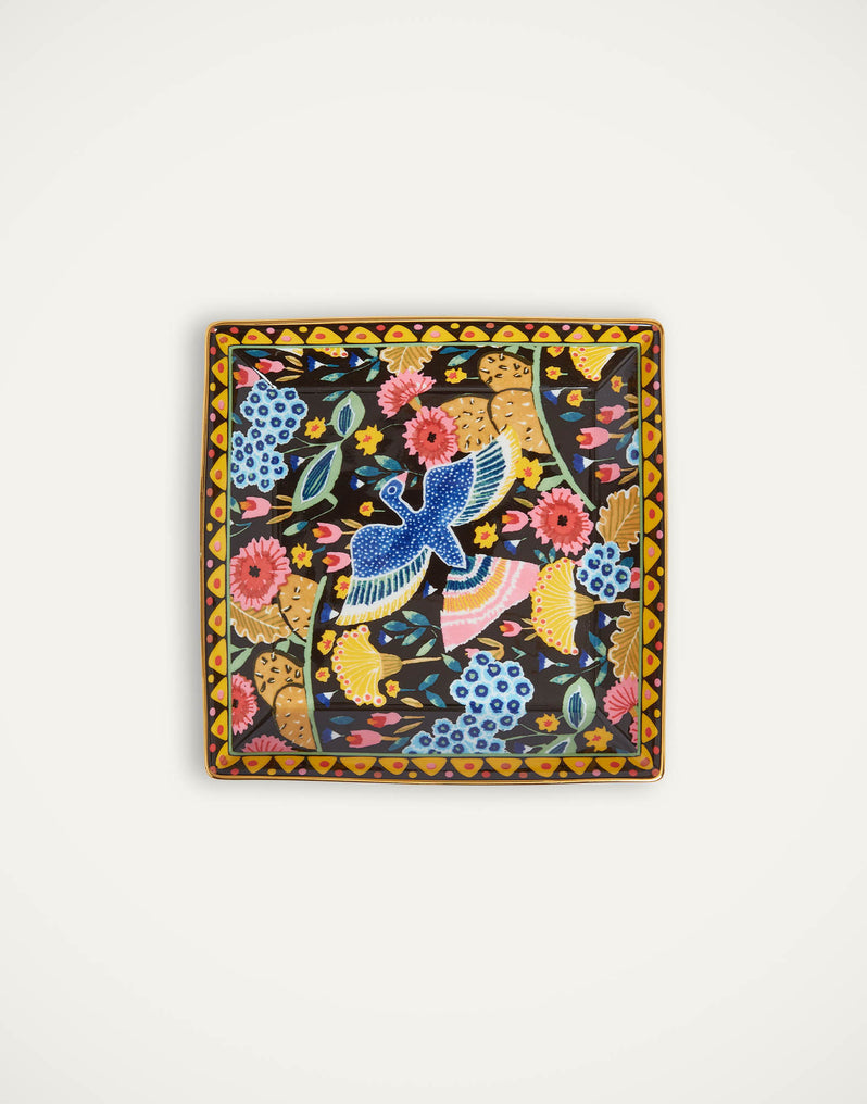 Colombo Black in Porcelain - Trinket Tray