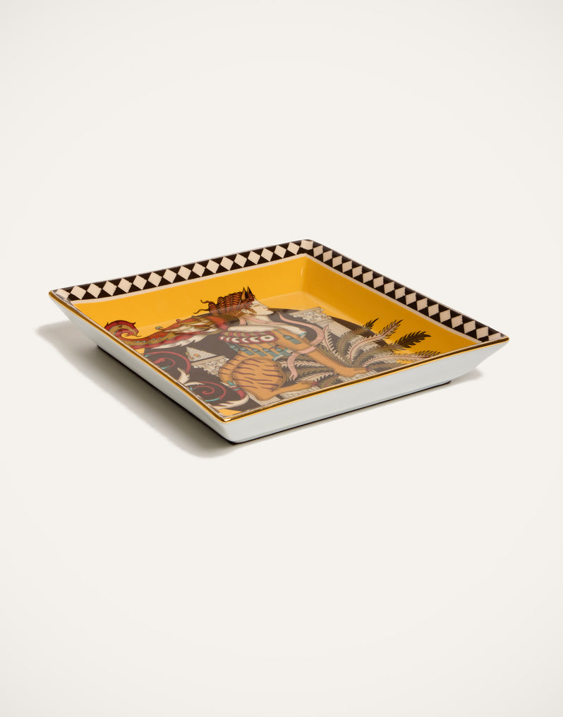 The Sphynx Saffron in Porcelain - Trinket Tray