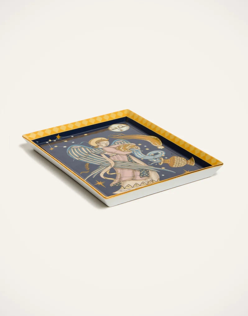 The Angel Midnight Blue in Porcelain - Trinket Tray