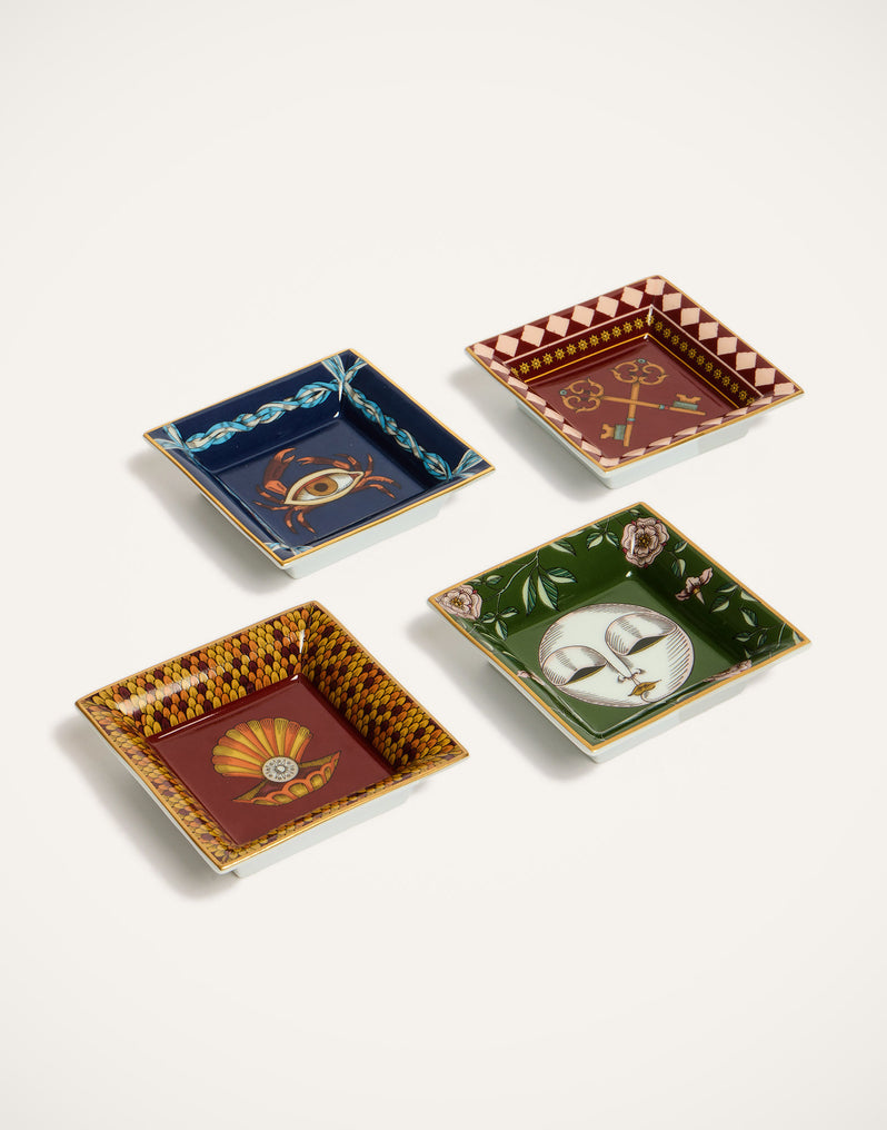 The pearl  Bordeaux in Porcelain - Mini Trinket Tray