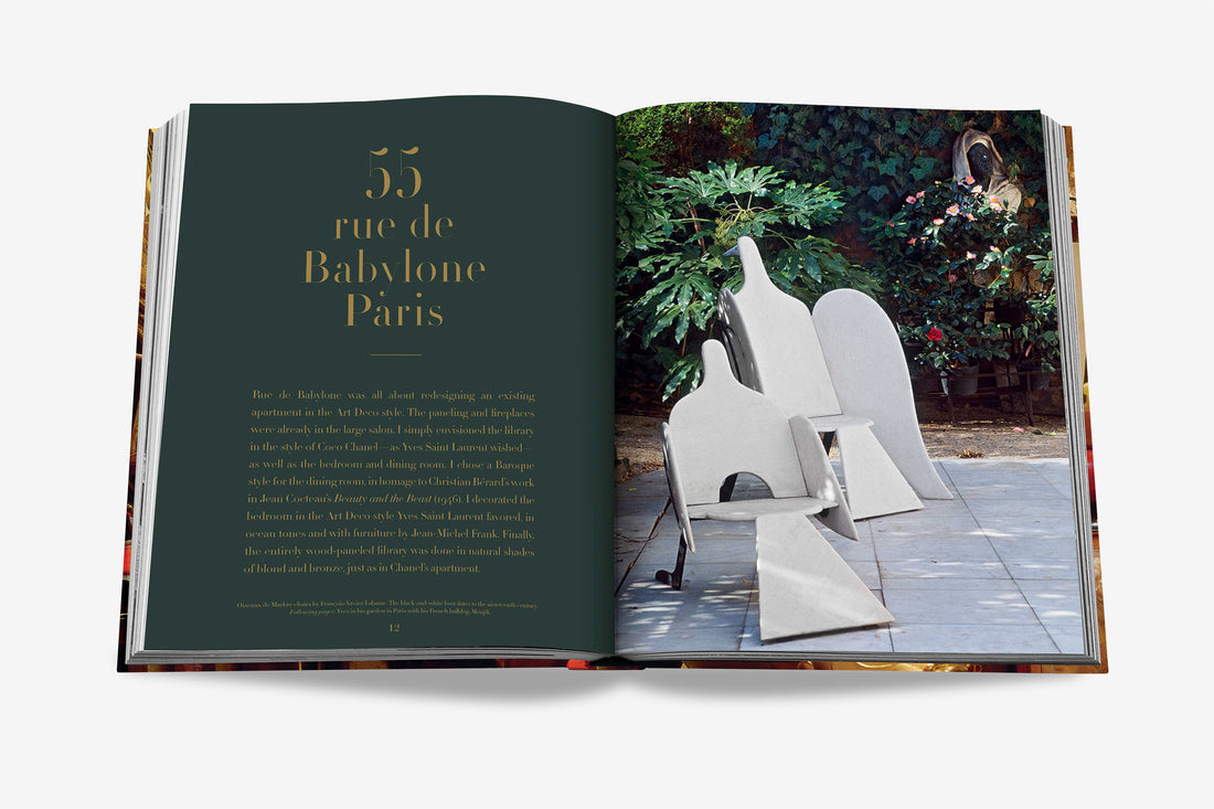 Coffee Table Book Yves Saint Laurent at Home
